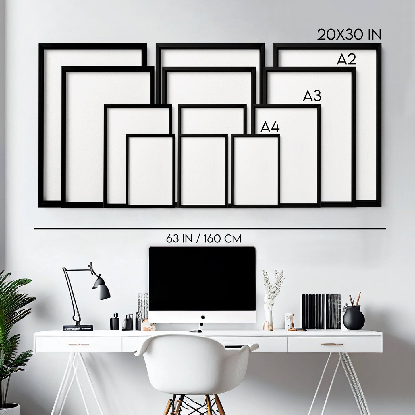 Framed Printed Artwork | Set of 3 Beach Decor Wall art Prints