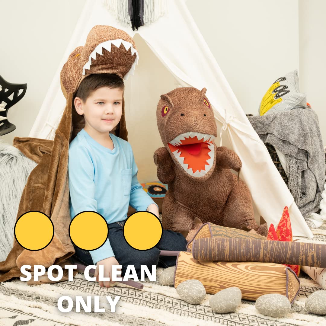 Franco Jurassic World Dominion Rexy Plush Pillow Buddy — 32-Inch T-Rex