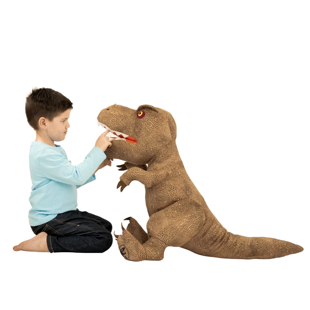 Franco Jurassic World Dominion Rexy Plush Pillow Buddy — 32-Inch T-Rex