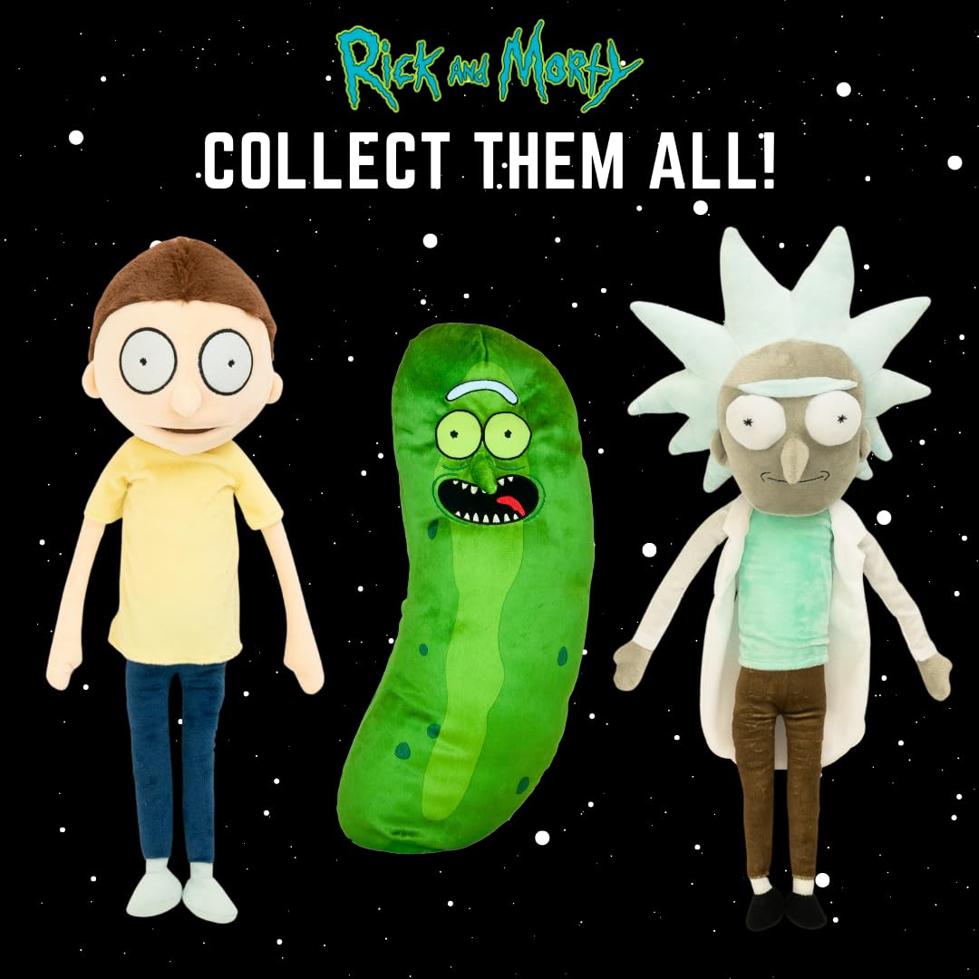 Franco Collectibles Rick & Morty Plush Cuddle Pillow – 21 Inch, Officially Licensed