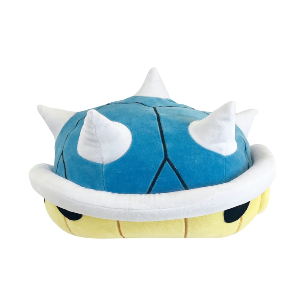 Franco Super Mario Blue Shell Plush Cuddle Pillow Buddy – Officially Licensed, 11x14