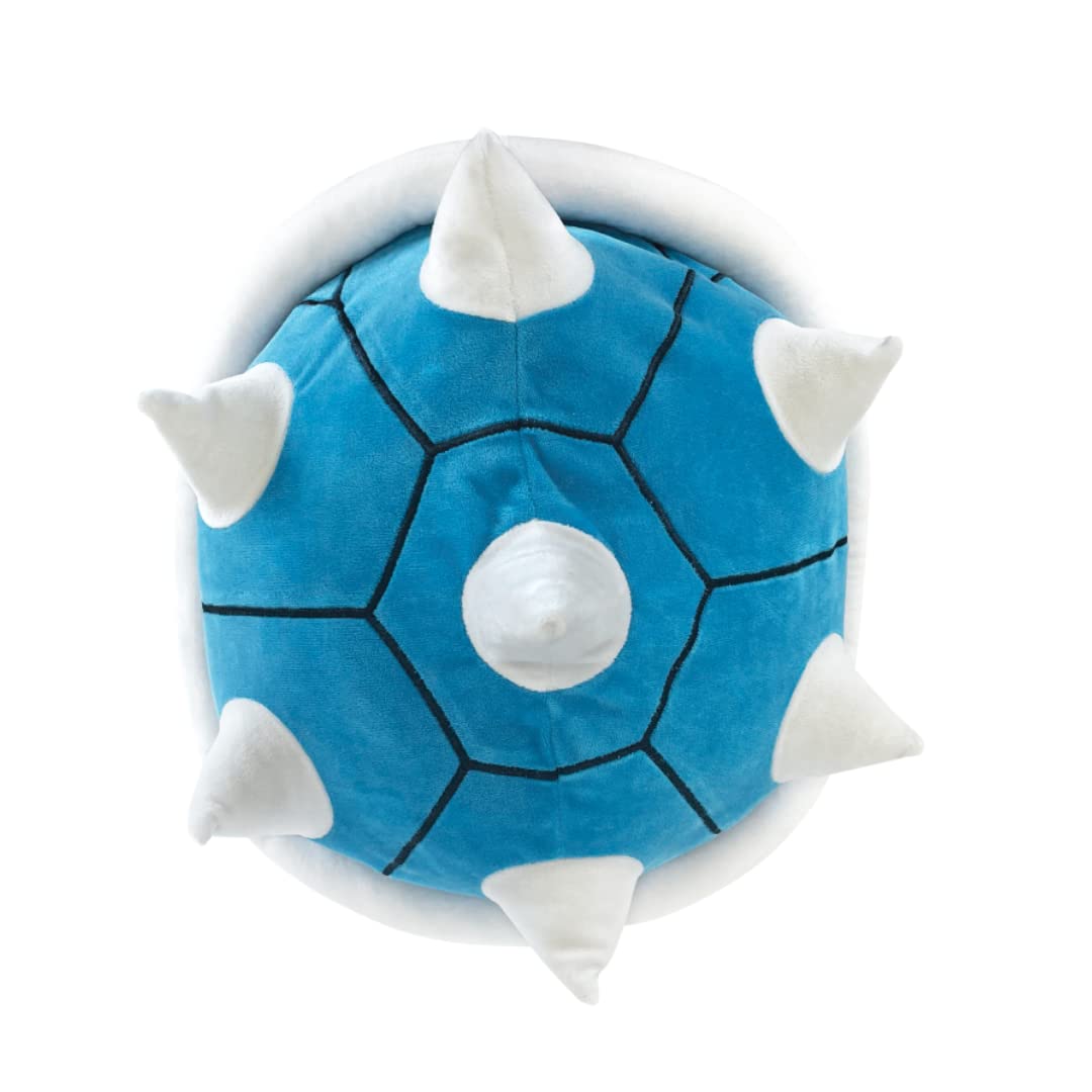 Franco Super Mario Blue Shell Plush Cuddle Pillow Buddy – Officially Licensed, 11x14