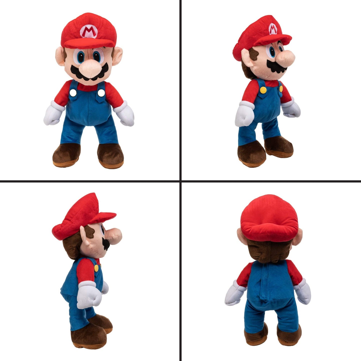 Franco Super Mario Plush Cuddle Pillow Buddy – One Size