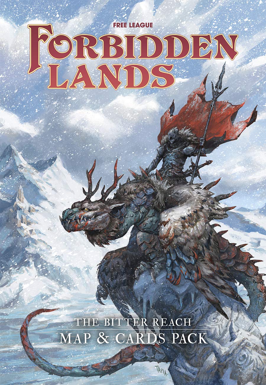 Free League Publishing Forbidden Lands: The Bitter Reach Campaign Supplement