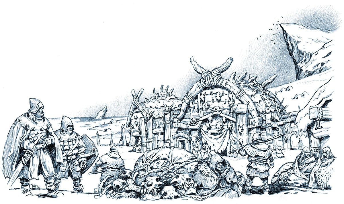 Free League Publishing Forbidden Lands: The Bitter Reach Campaign Supplement