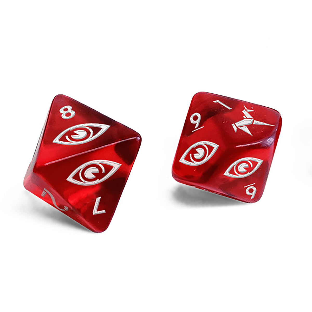 Free League Blade Runner RPG Dice Set of 4 – Engraved Base Dice for Official Gameplay