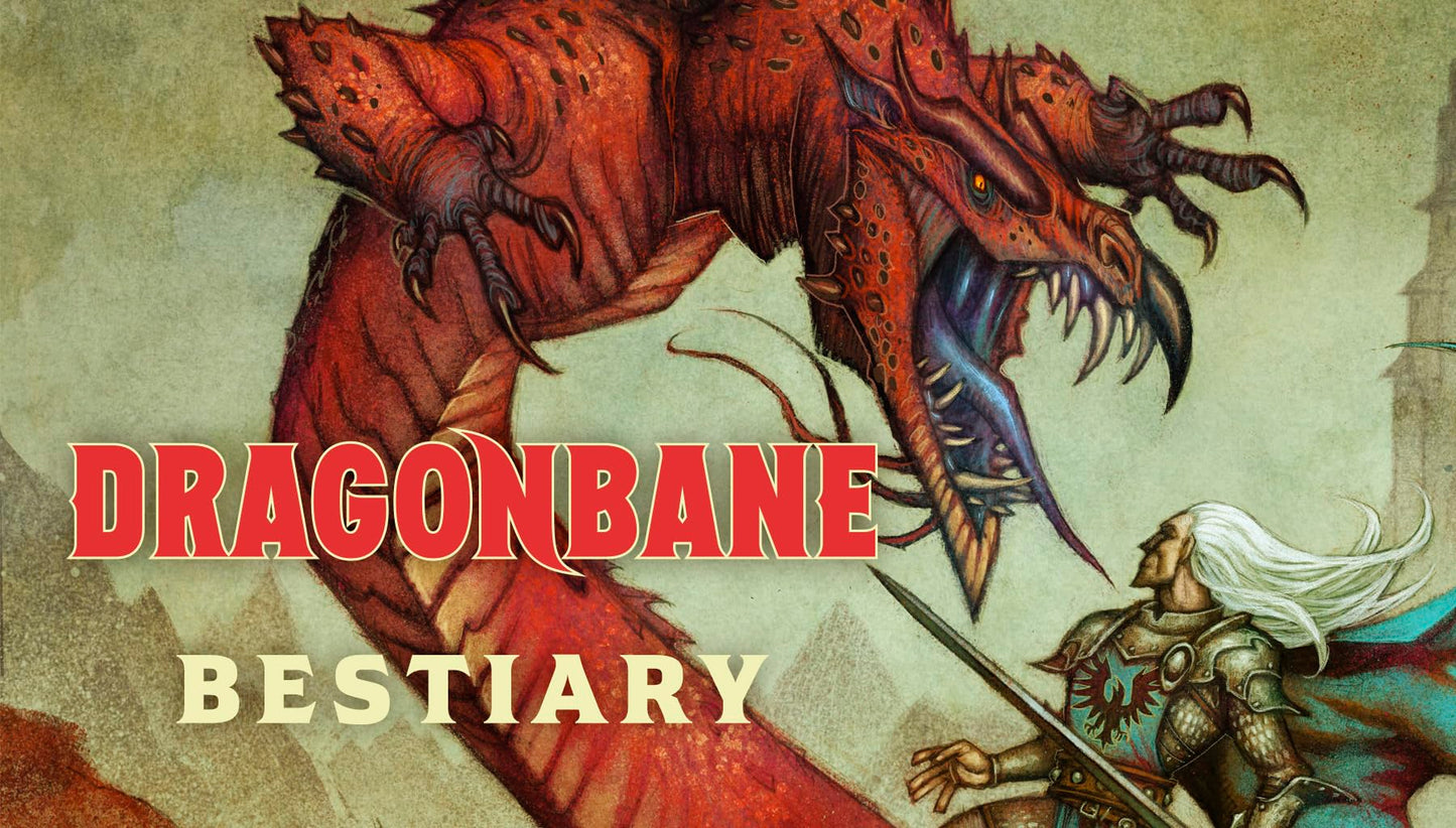 Free League Dragonbane: Bestiary – 63 Creatures, 9 New Kin, Hardcover RPG Supplement