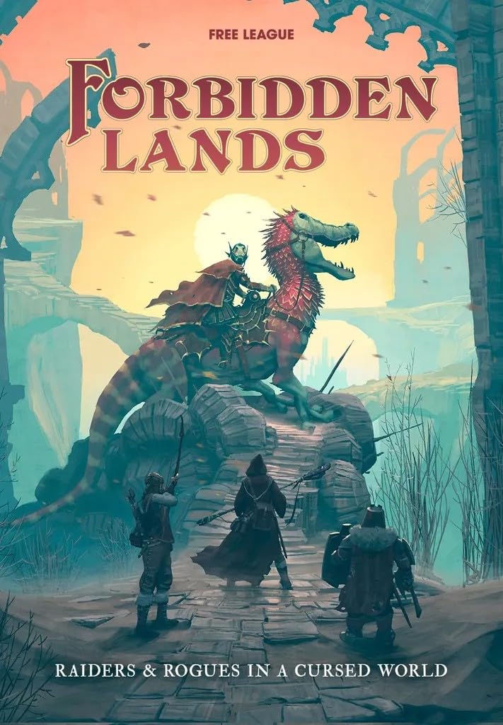 Forbidden Lands Core Boxed Set – Free League Publishing | Hardcover Rules, Map & Adventures
