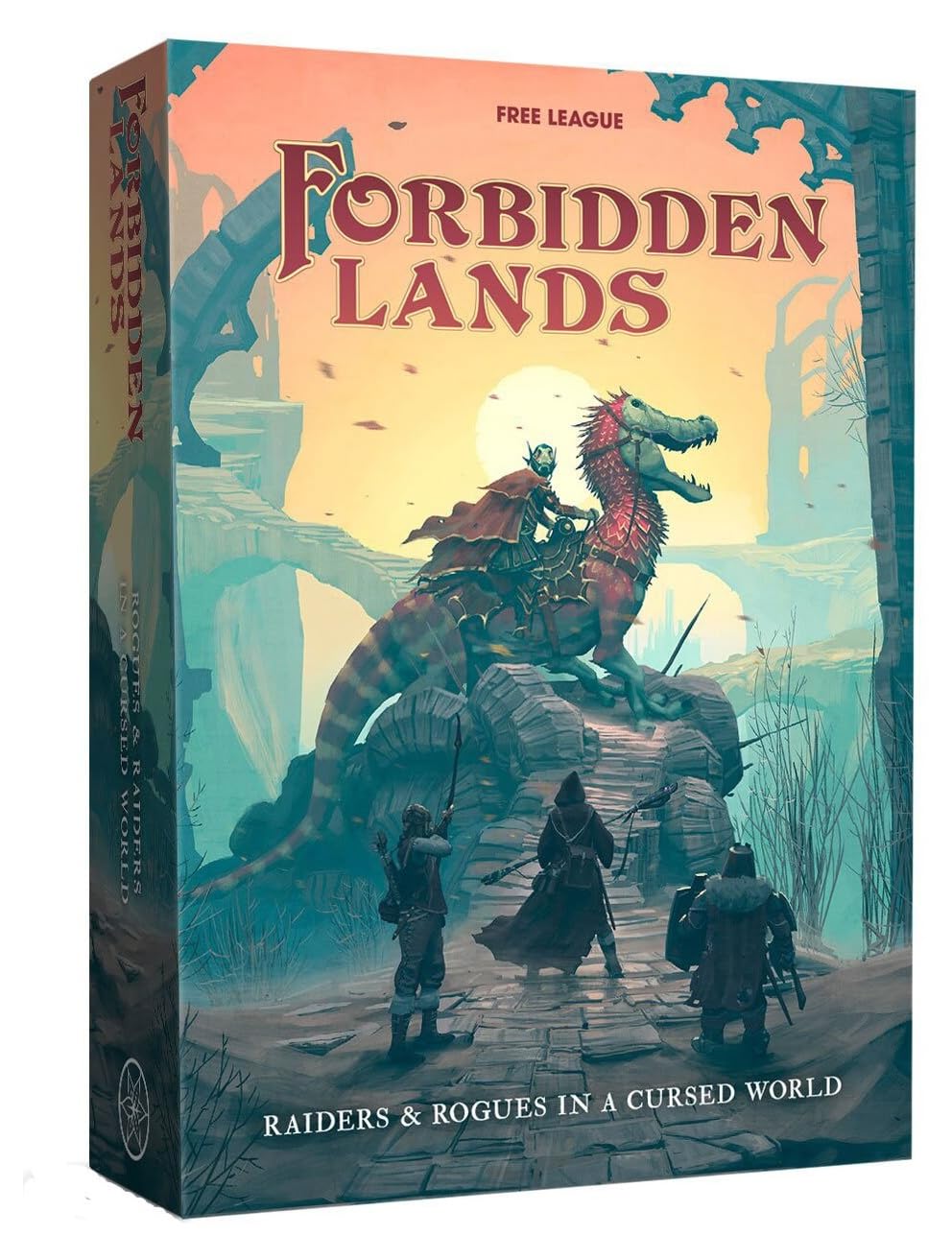 Forbidden Lands Core Boxed Set – Free League Publishing | Hardcover Rules, Map & Adventures