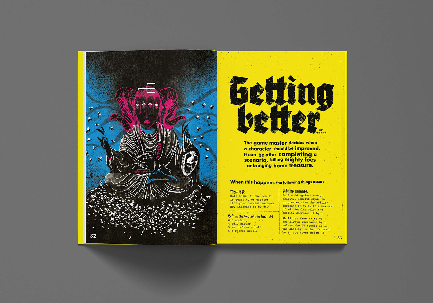 Free League MÖRK BORG: Dark Fantasy OSR RPG in Hardback, Full Color