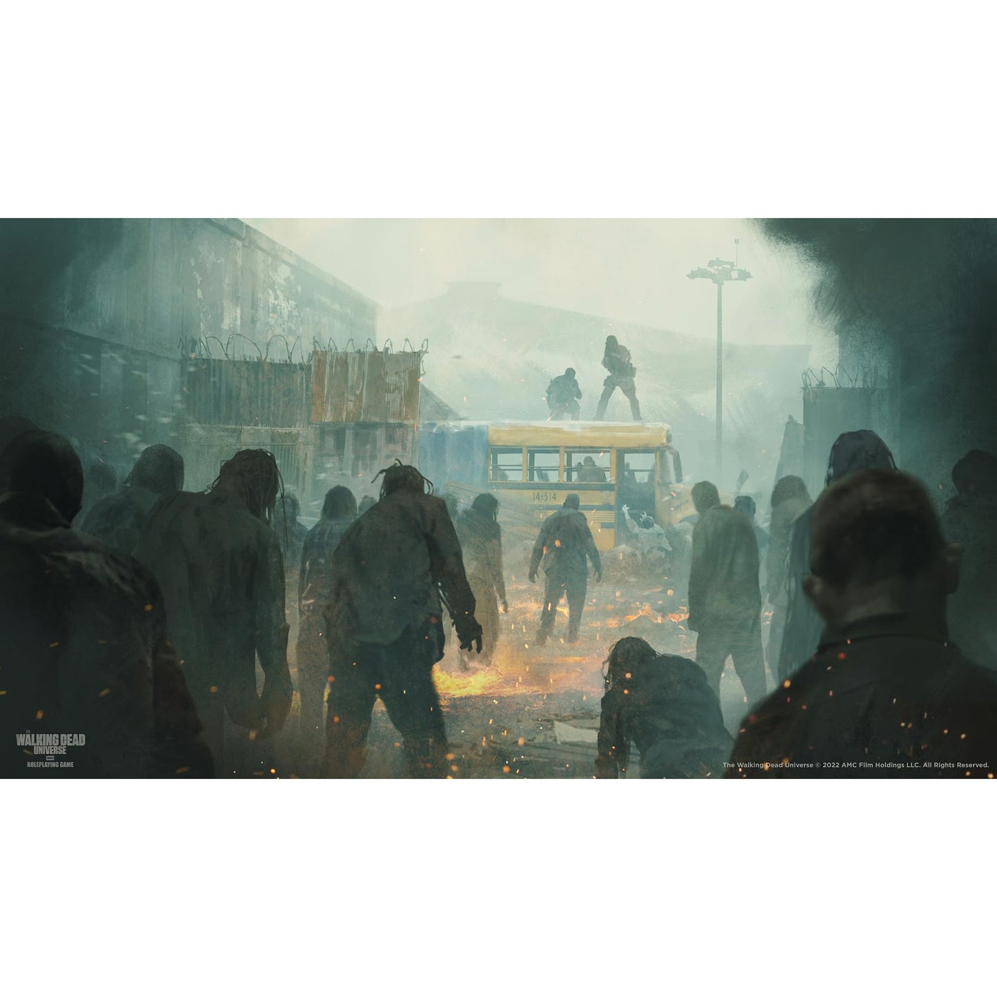 Free League Publishing: The Walking Dead Universe RPG Core Rules – Hardback (16+)