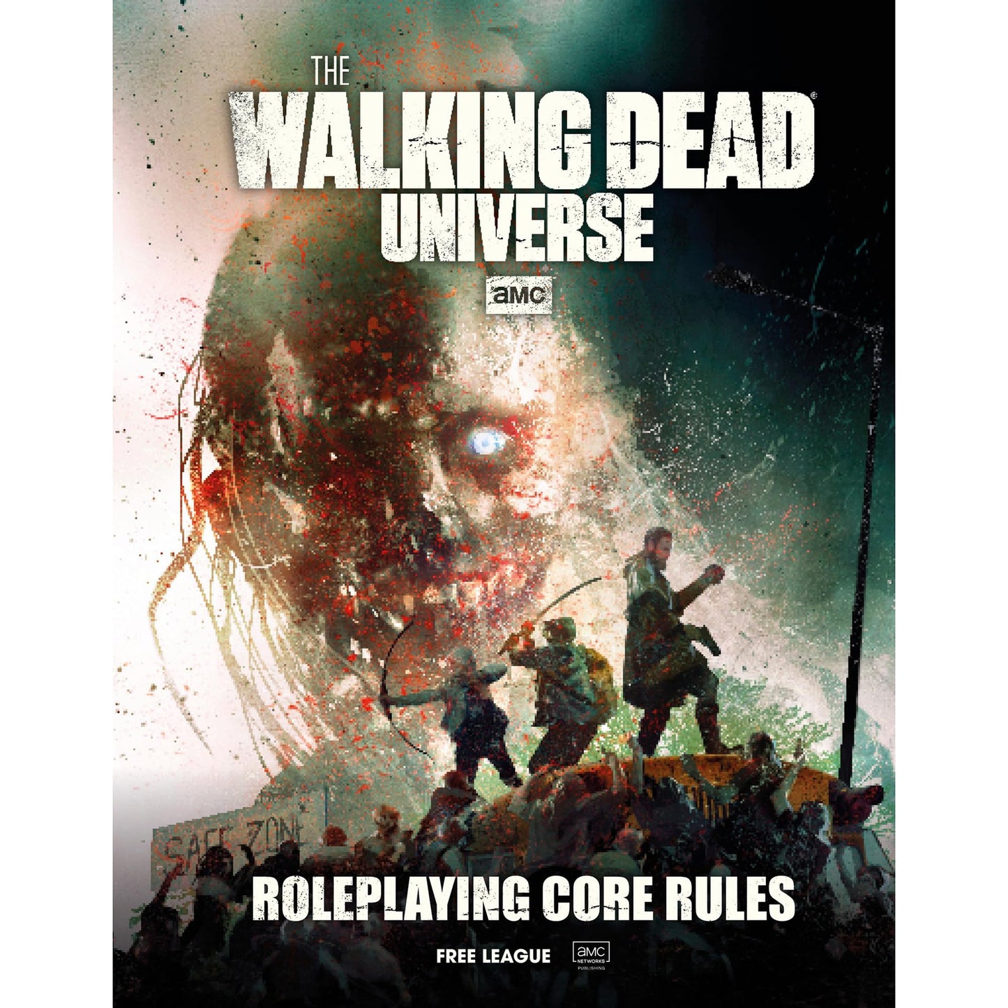 Free League Publishing: The Walking Dead Universe RPG Core Rules – Hardback (16+)