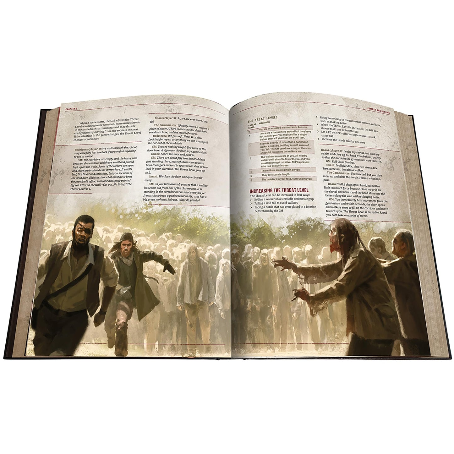 Free League Publishing: The Walking Dead Universe RPG Core Rules – Hardback (16+)