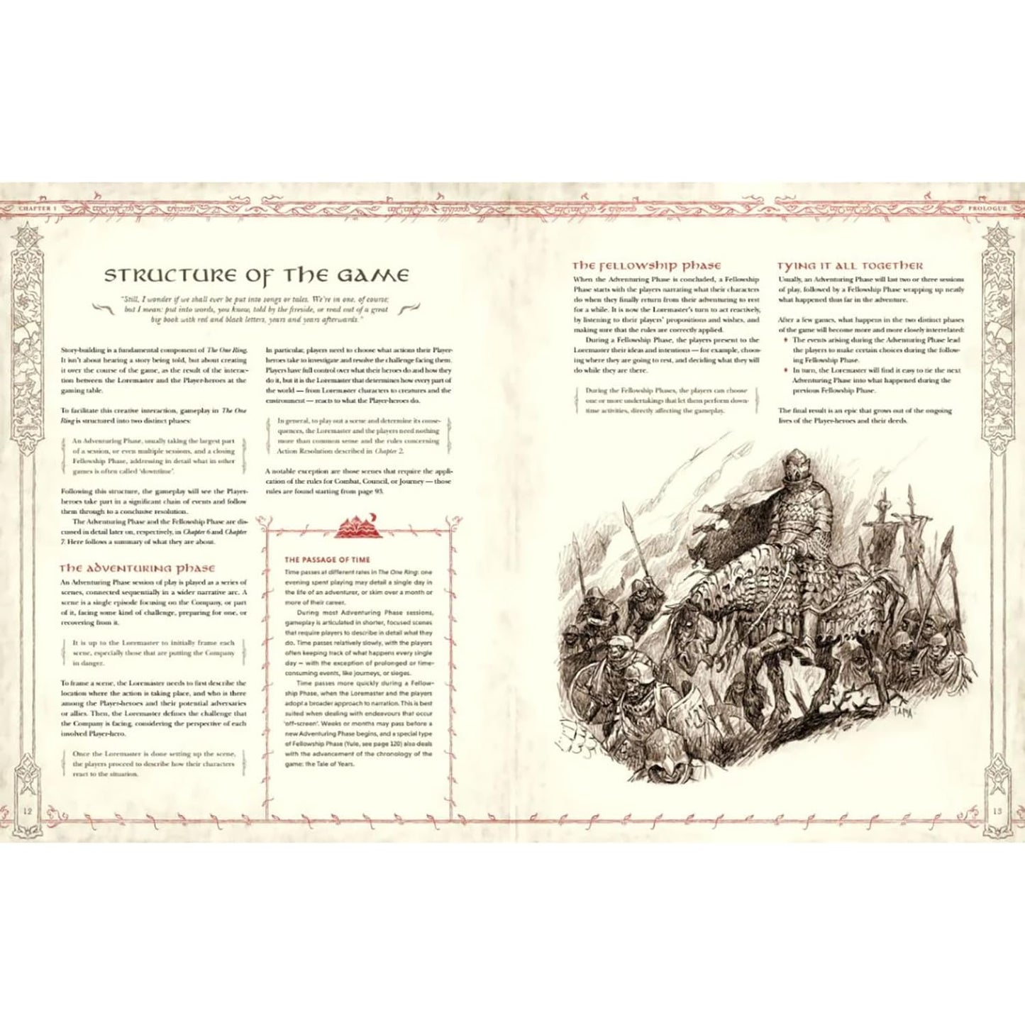 Free League Publishing: The One Ring Core Rules – Hardcover RPG Compendium (Second Edition, Middle-earth)