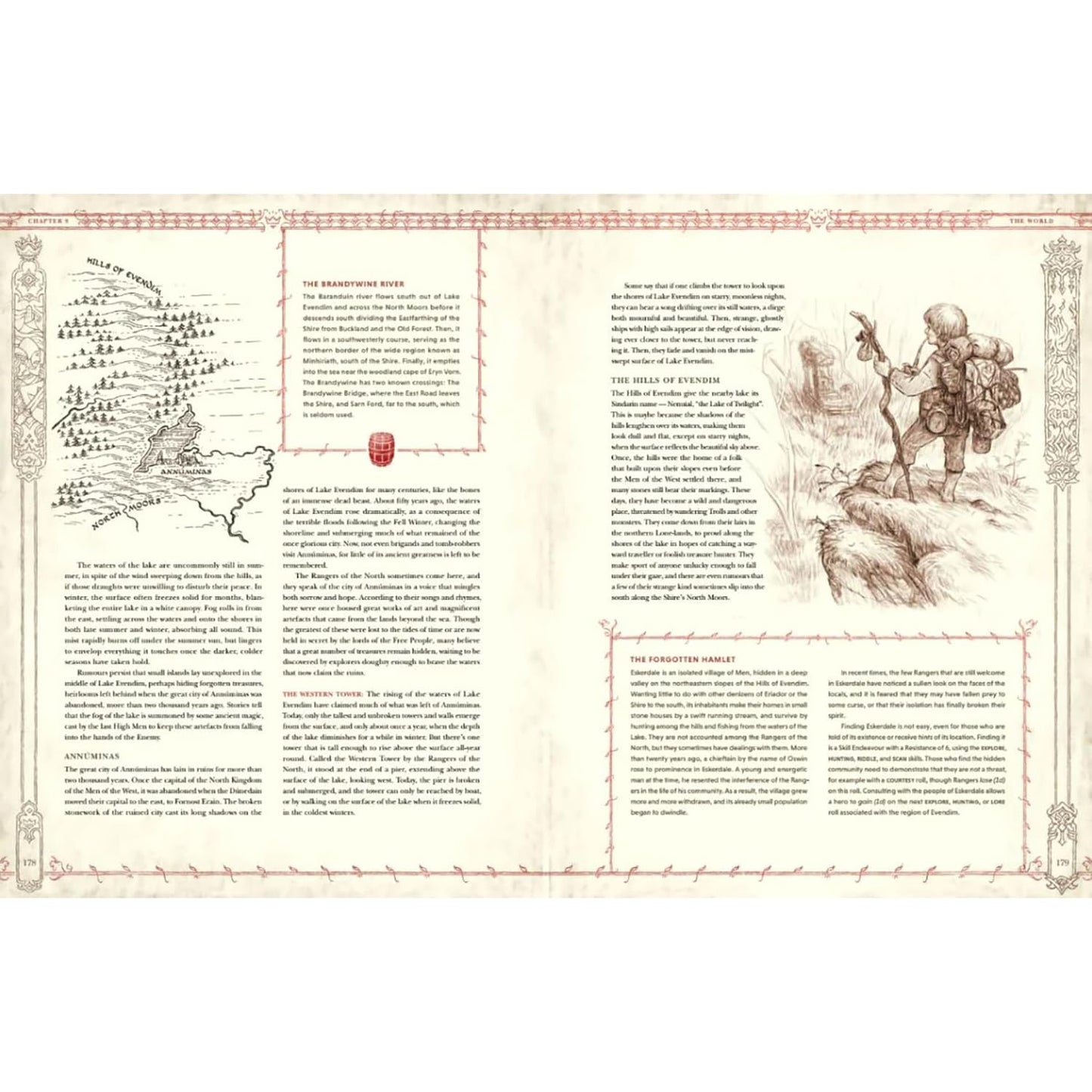 Free League Publishing: The One Ring Core Rules – Hardcover RPG Compendium (Second Edition, Middle-earth)