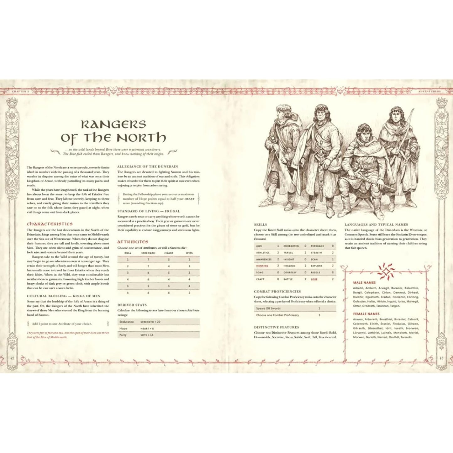 Free League Publishing: The One Ring Core Rules – Hardcover RPG Compendium (Second Edition, Middle-earth)