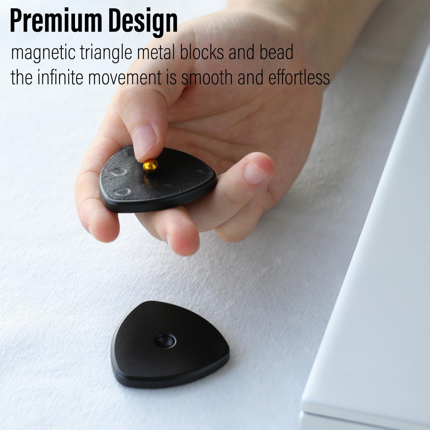FREELOVE Pivot Magnetic Fidget Slider – Discreet, Quiet, Pocket-Size Kinetic Toy