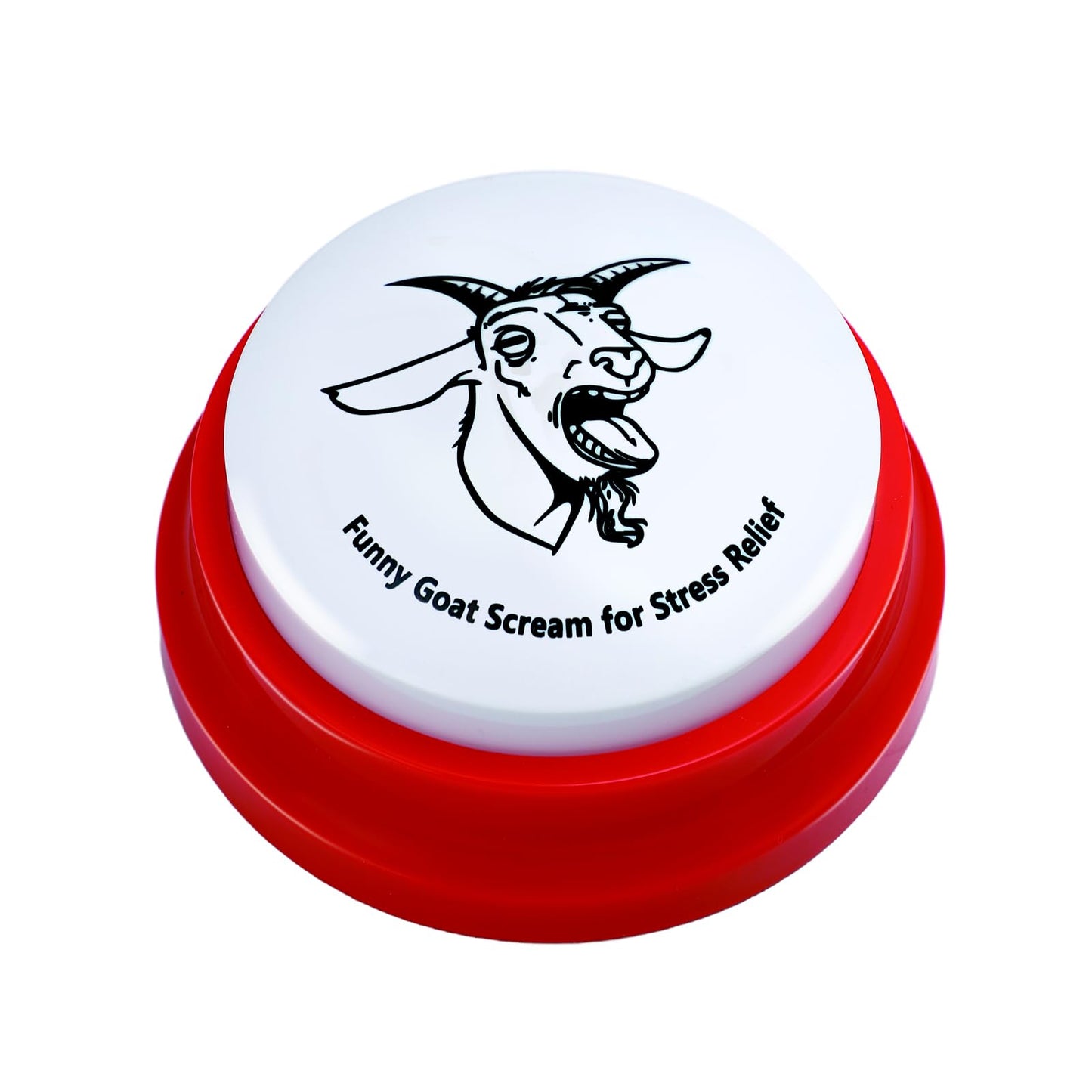 Freetoes Screaming Goat Sound Button — Funny Desk Toy & Prank Gift