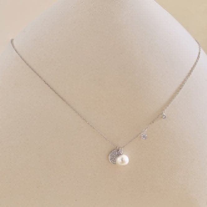 Fresh Water Pearl Disc Necklace ERLN018
