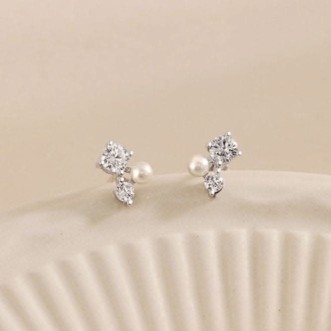Fresh Water Pearl Stone Earrings ERLE033