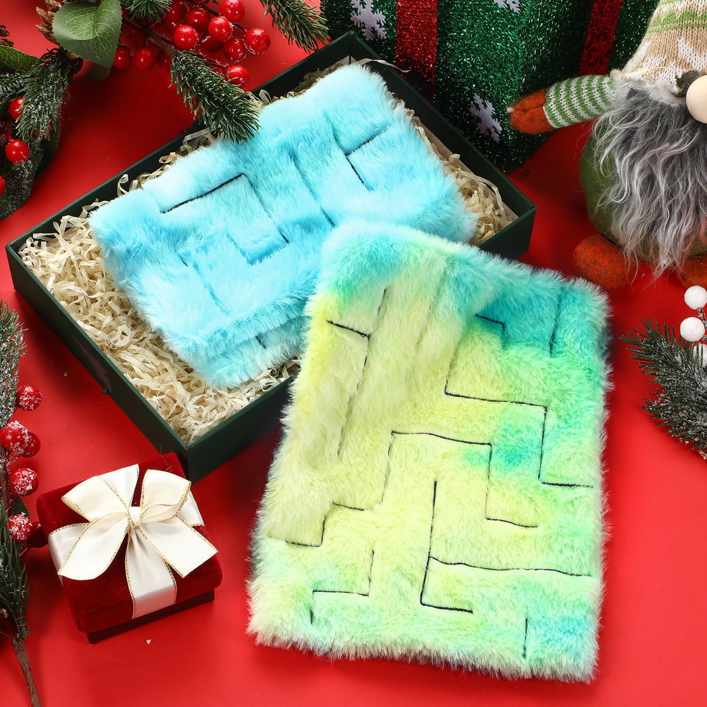 Frienda 2 Pack Marble Maze Mat Fidget Toy – Sensory Calming Mats for Focus (8.7 x 6.3 in)