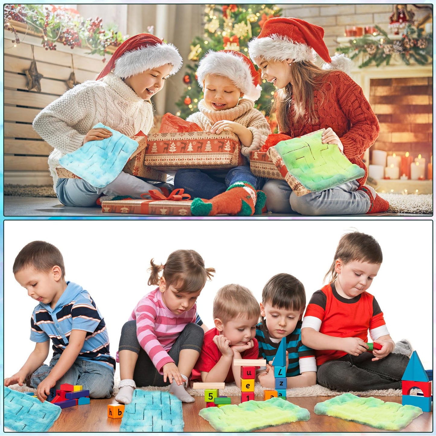 Frienda 2 Pack Marble Maze Mat Fidget Toy – Sensory Calming Mats for Focus (8.7 x 6.3 in)