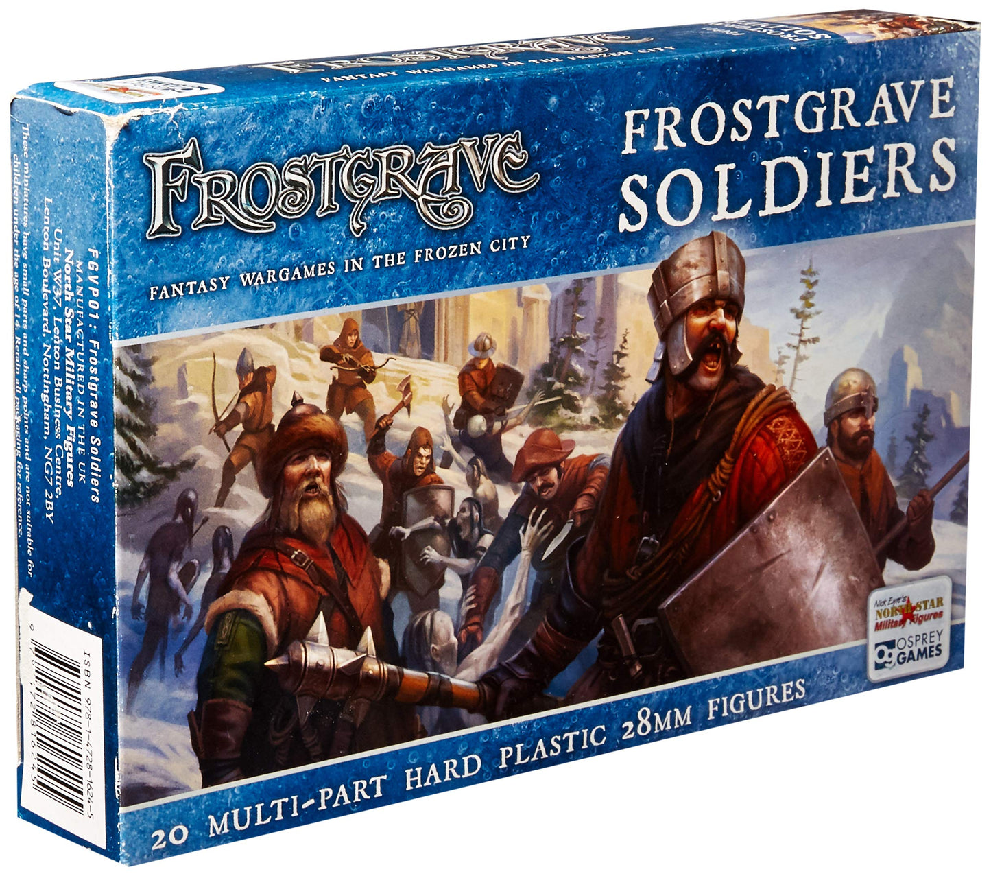 Frostgrave Soldiers – 28mm Plastic Miniatures (20 Figures) | Frostgrave