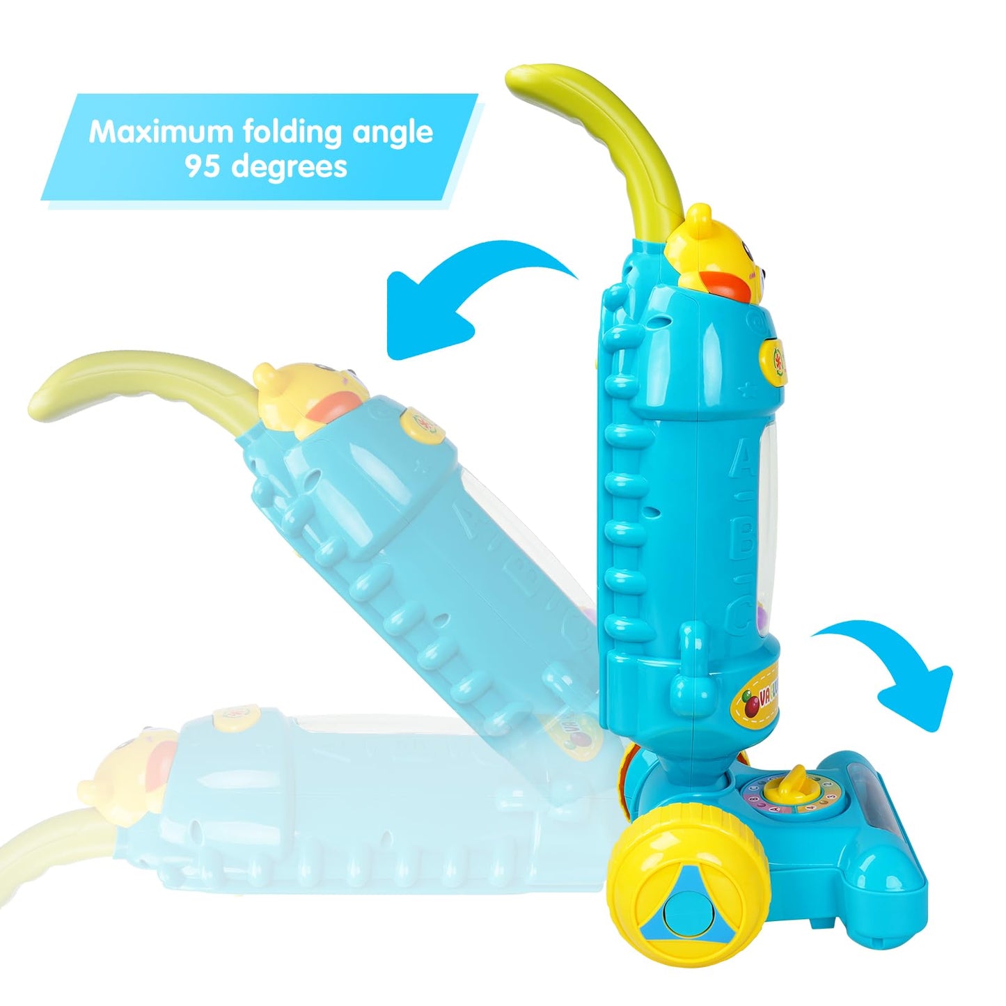 FS Kids Vacuum Toy with Lights & Sounds – Pretend Play for Toddlers (Ages 2-4)