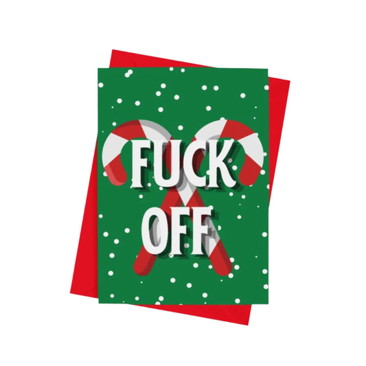 F*ck Off Christmas Card