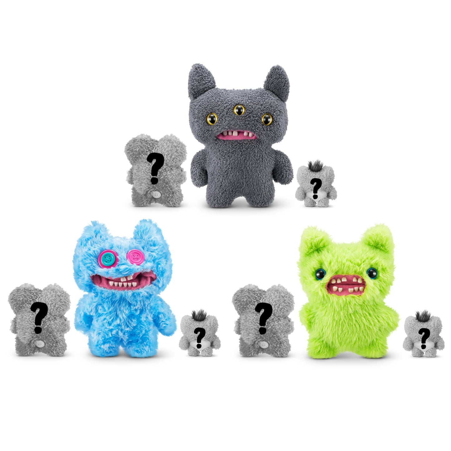 Fuggler Fugg Family by ZURU – Mischievous Monster Plush Collectibles (Reeko)