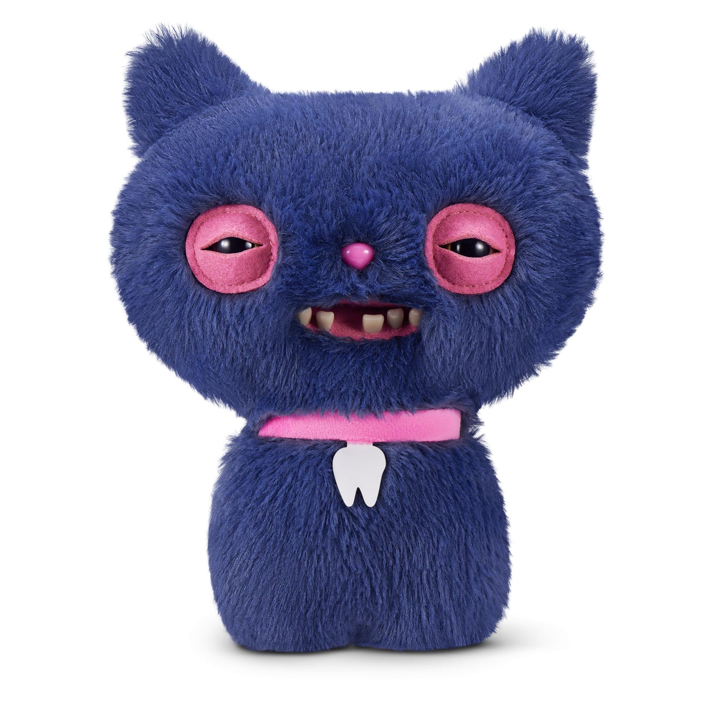 Fuggler Alley Cats 9-Inch Plush – Cheezee Grey by ZURU | Funny Ugly Monster Plush