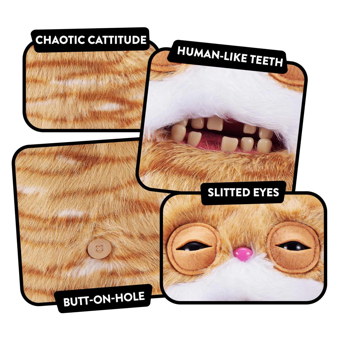 Fuggler Alley Cats 9-Inch Plush by ZURU – Funny Ugly Monster Collectible