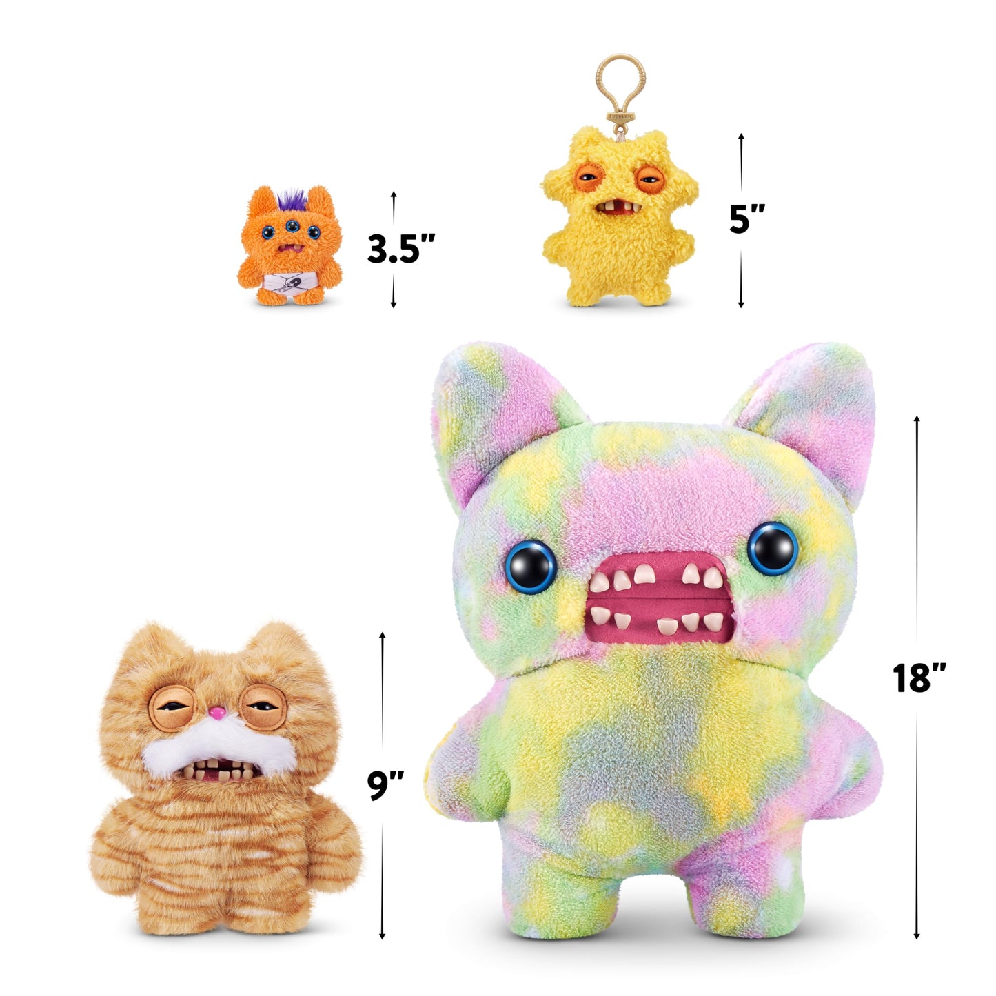 Fuggler Alley Cats 9-Inch Plush by ZURU – Funny Ugly Monster Collectible