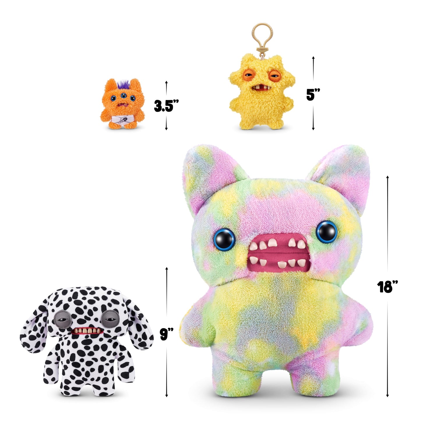 Fuggler Butt Ugly Pets 9-Inch Series 1 by ZURU — Funny Ugly Monster Plush Toys