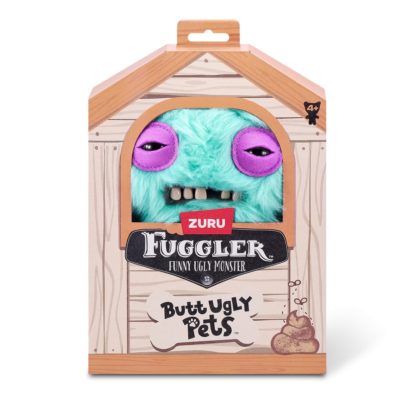 Fuggler Butt Ugly Pets 9-Inch Series 1: Yawper Cat & Mr Buttons Rabbit Plush Toys by ZURU