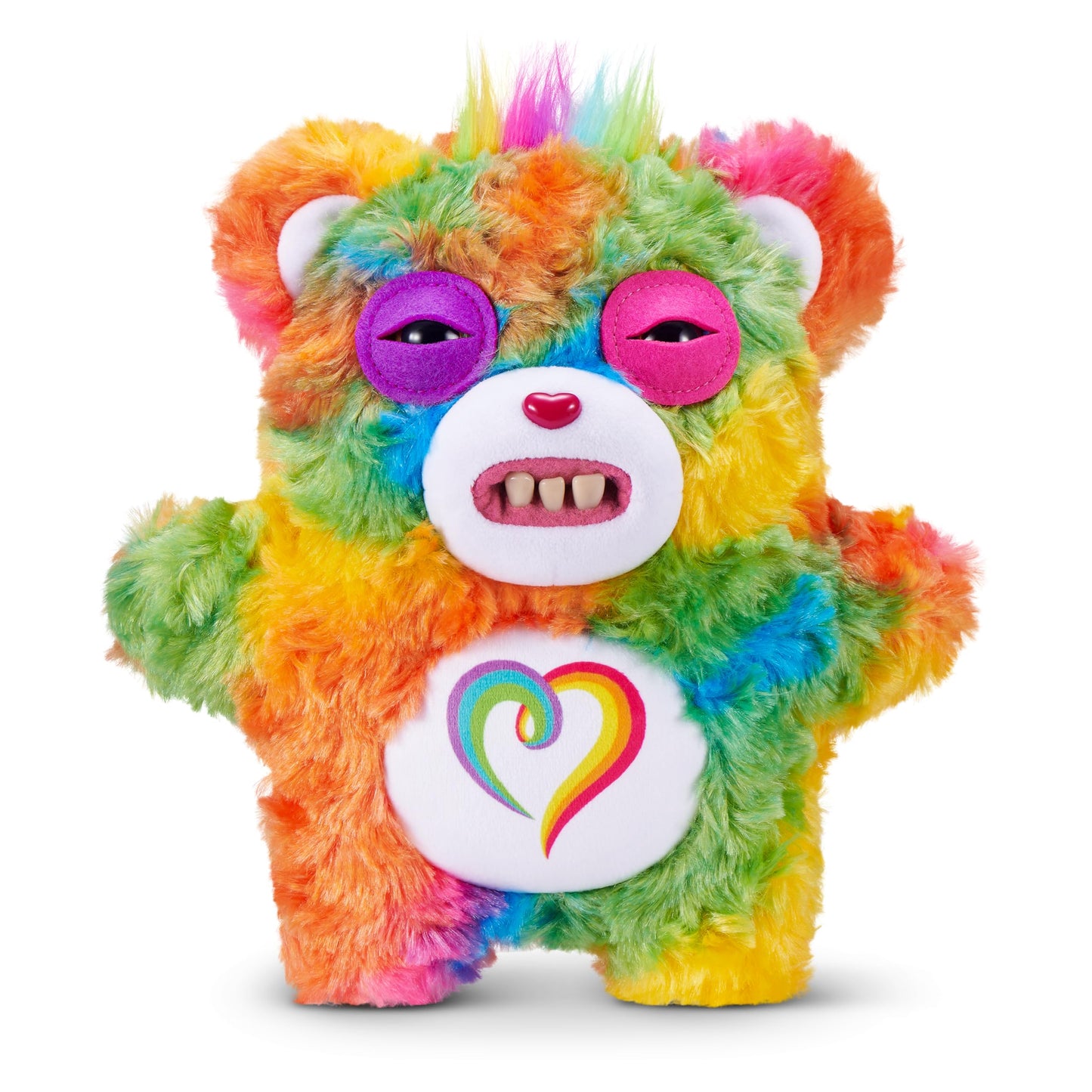 Fuggler Care Bears 9-Inch Plush – Togetherness Bear by ZURU | Collectible Ugly Monster Plush