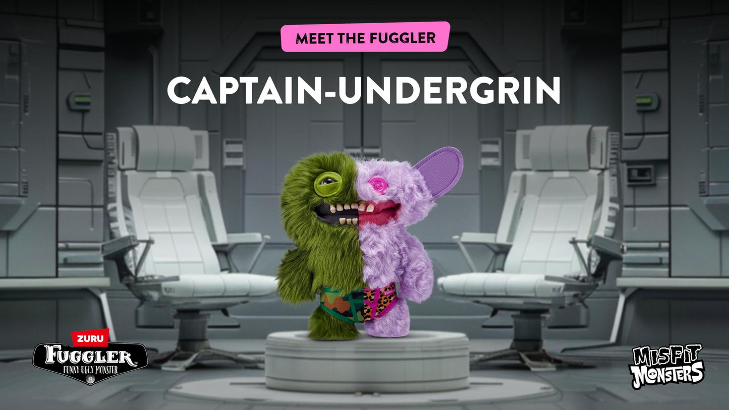 Fuggler Misfit Monsters 23 cm Series 1 – Count Underoo Mcgoo & Grin (Green & Lilac)