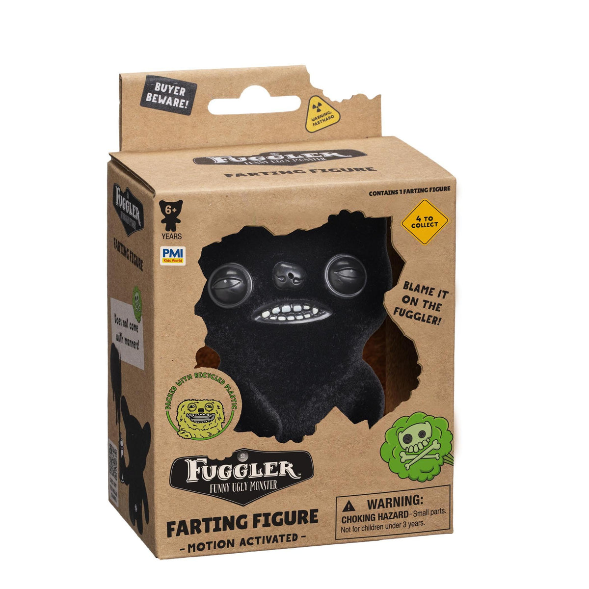Fuggler Funny Ugly Monster — Motion-Activated Farting Figure | Collectible Toy (Ages 6+)