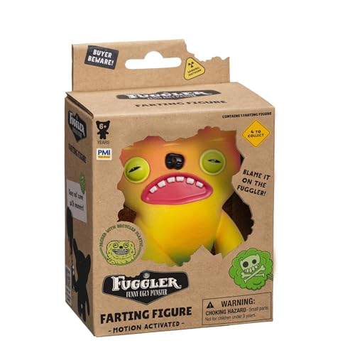 Fuggler Funny Ugly Monster — Motion-Activated Farting Figure | Collectible Toy (Ages 6+)