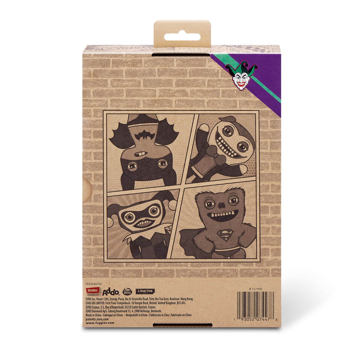 Fuggler x DC Joker Plush – 9-Inch Collectible Monster Toy