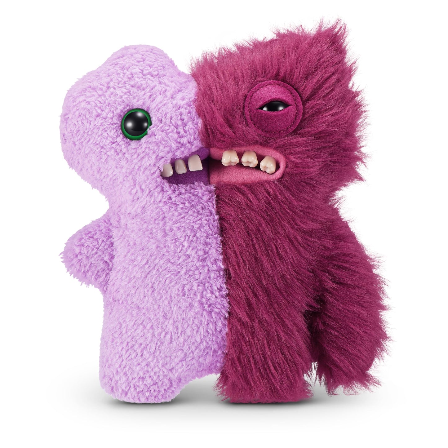 Fuggler Misfit Monsters 23 cm Series 1 – Gaptooth Mcgoo & Lilac and Red Plush Toy