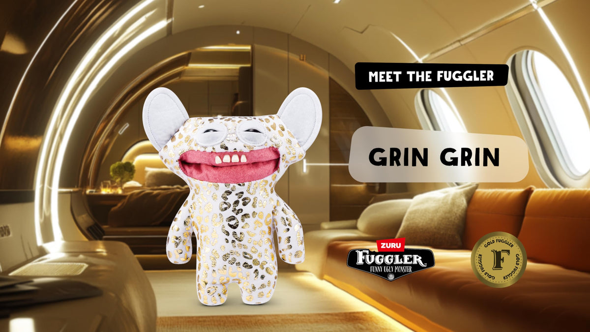Fuggler Gold Fuggs by ZURU – 9-Inch Plush Collectible Monster