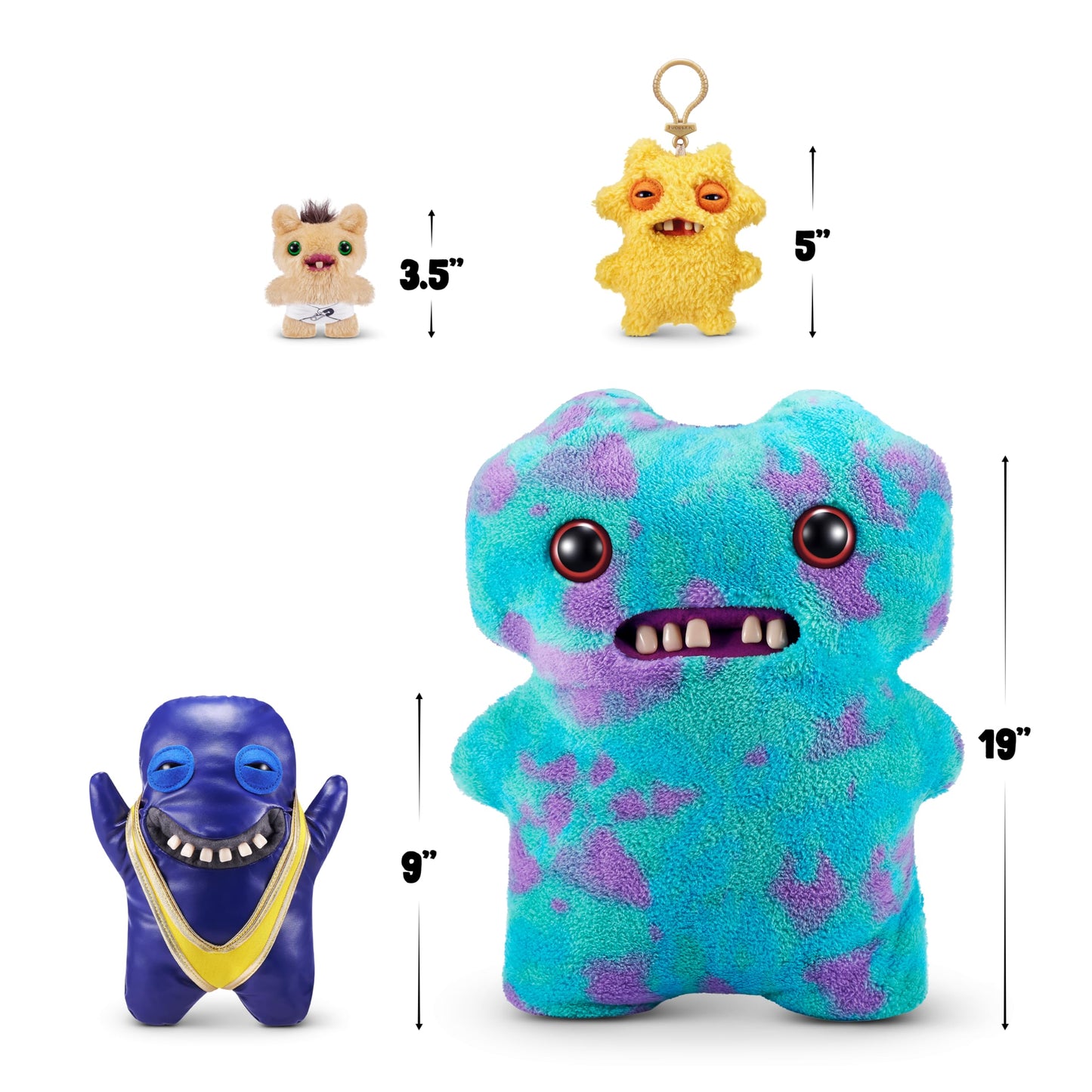 Fuggler Gold Fuggs by ZURU — 9-Inch Collectible Plush Monster