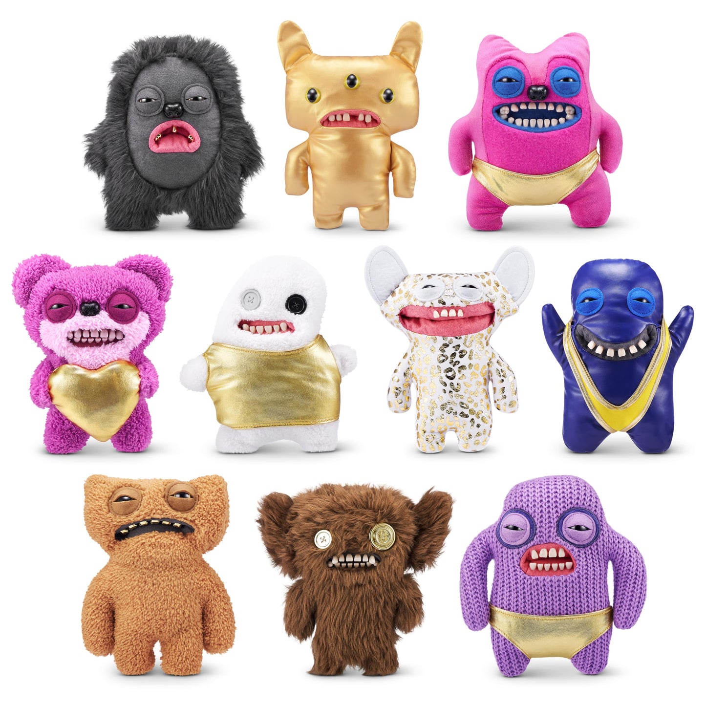 Fuggler Gold Fuggs by ZURU — 9-Inch Collectible Plush Monster