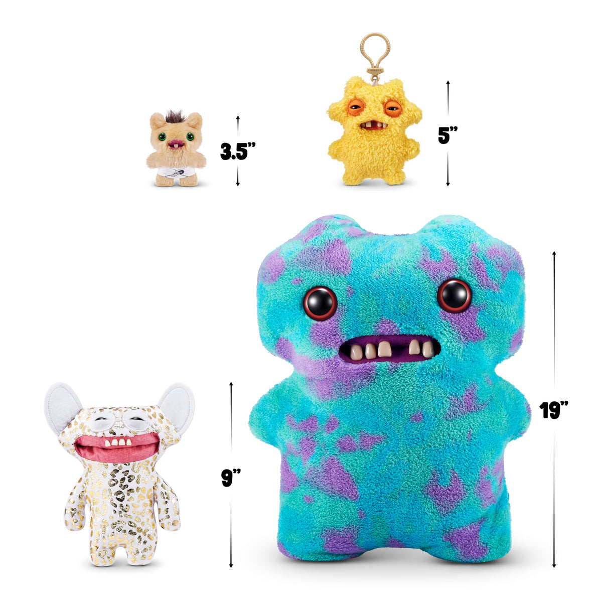 Fuggler Gold Fuggs by ZURU – 9-Inch Plush Collectible Monster
