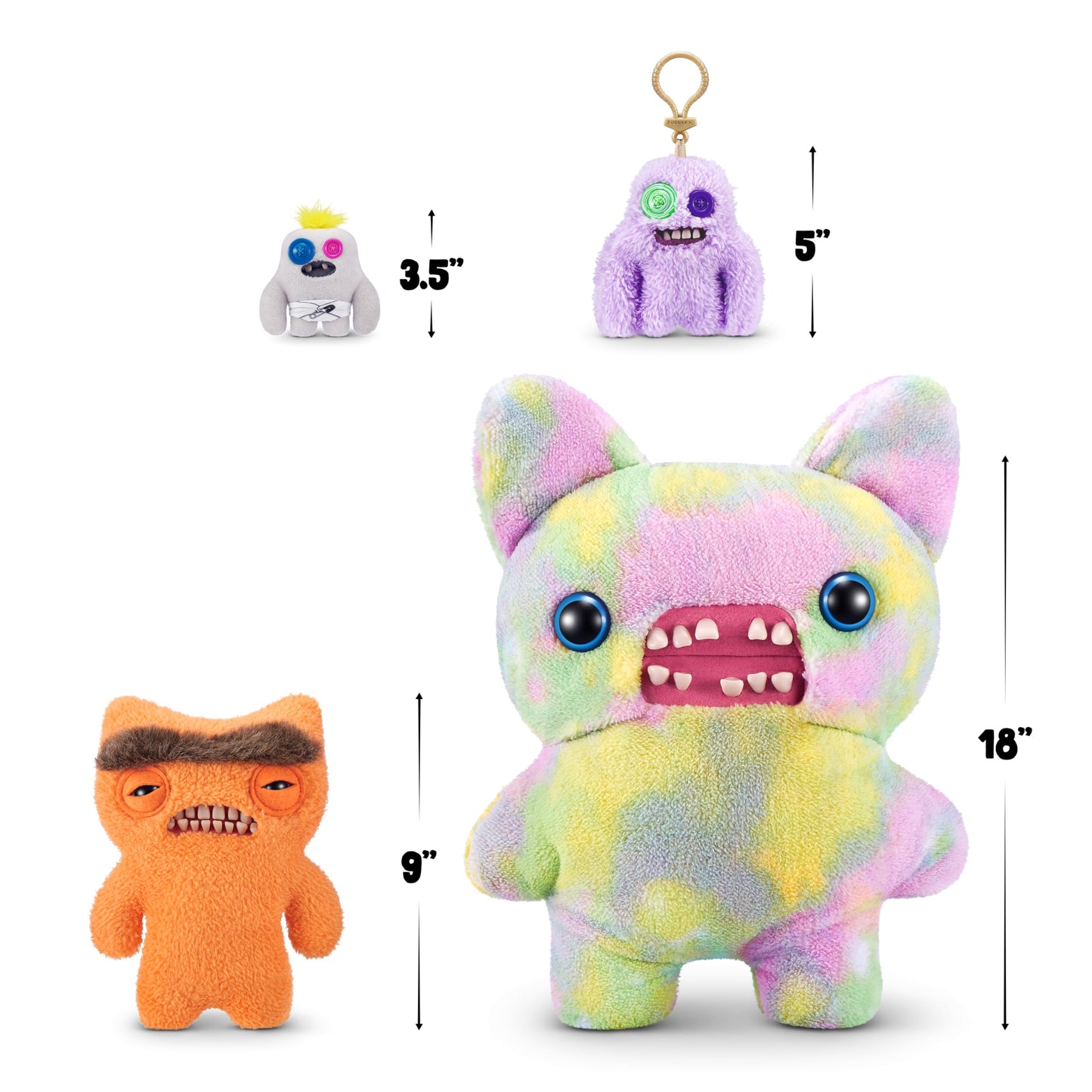 Fuggler Hairy Fuggs 9-Inch Series 1 by ZURU — Funny Ugly Monster Plush