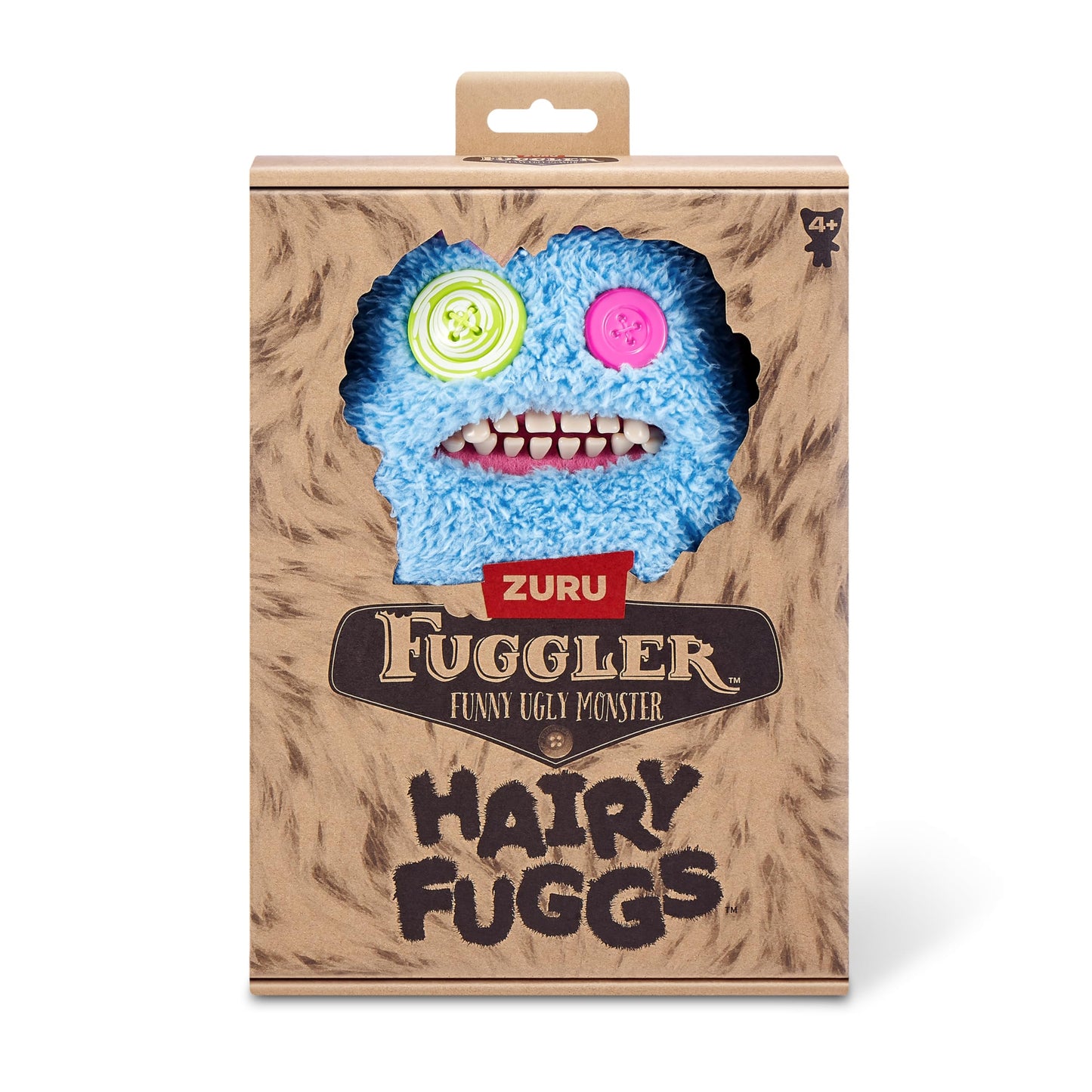 Fuggler Hairy Fuggs 9-Inch Series 1 – Funny Ugly Monster Plush Toy by ZURU