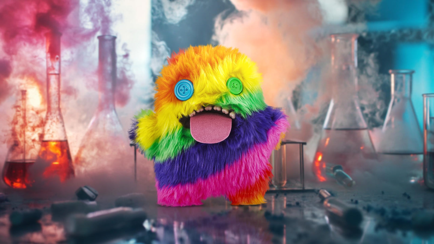 Fuggler Laboratory Misfits by ZURU – Funny Ugly Monster Plush (Oogah Boogah)