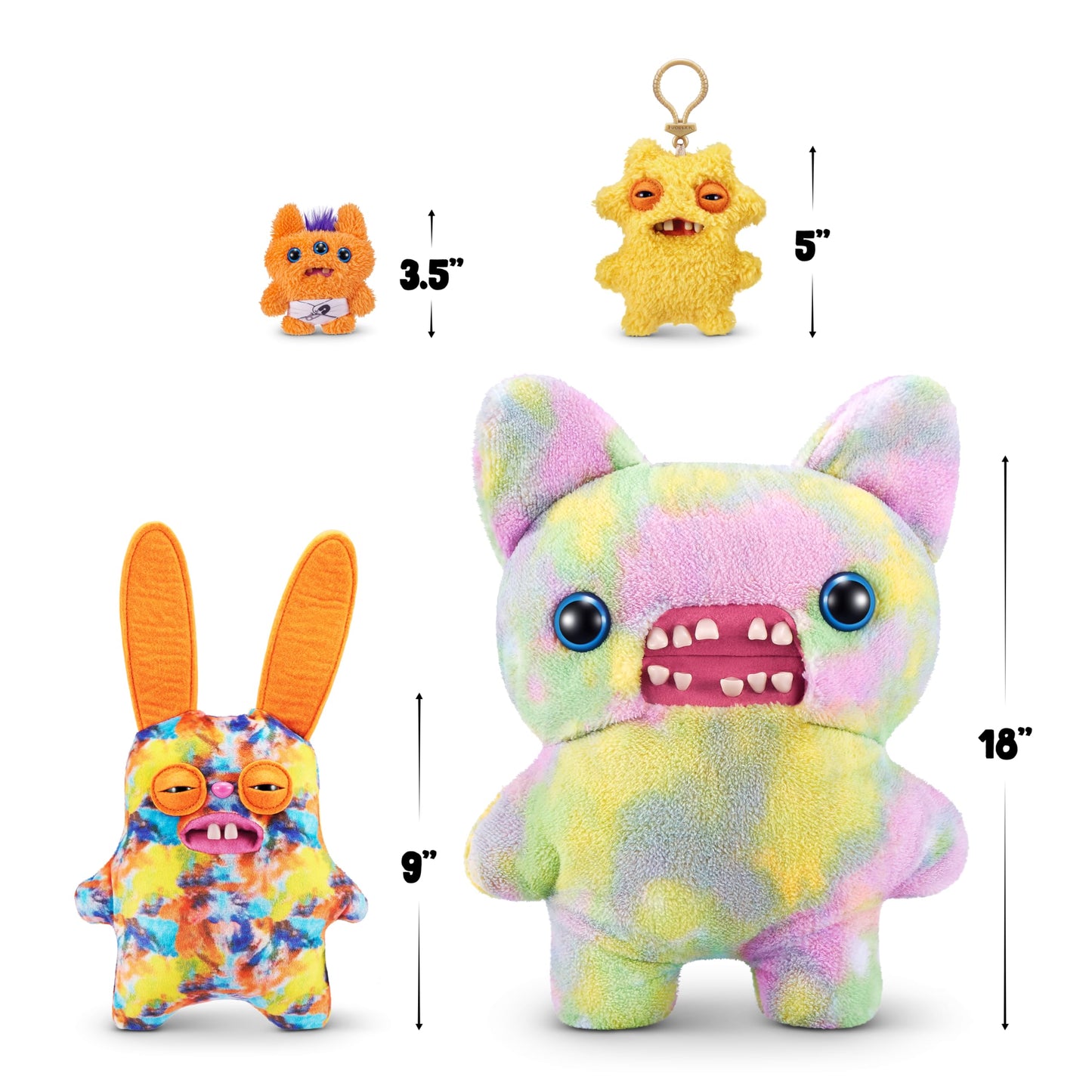 Fuggler Laboratory Misfits Rabid Rabbit 9-Inch Plush by ZURU