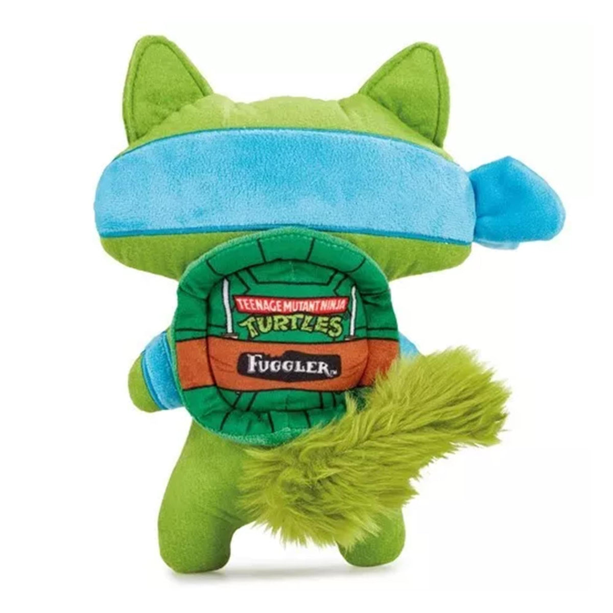 Fuggler Leonardo Plush 9-Inch TMNT Toy | Collectible Nickelodeon Ninja Turtles Figure